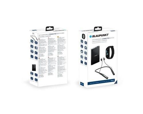 Set Oreillette + Bracelet + Chargeur Blaupunkt MP1560 noir