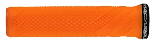 Lizard Skins poignées MacAskill Lock-On 136 mm orange 2 pièces
