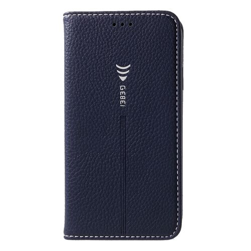 Etui en PU de couleur bleu foncé pour Apple iPhone XR 6.1 inch