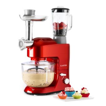 70 Sur Klarstein Lucia Rossa 2g Robot De Cuisine Multifonction