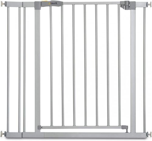 HAUCK Barriere de sécurité enfant Stop'n Safe 2 + extension 9 cm - Gris