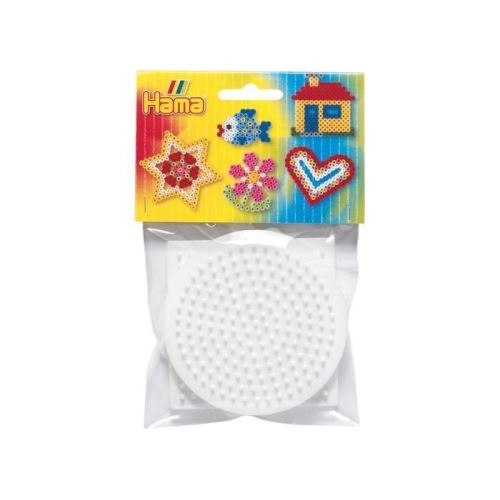 Hama sachet de 3 plaques pour perles moyennes carrée ronde hexagonale 4451