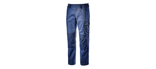 Pantalon De Travail Bleu Avec Genouillères Rock Poly Diadora - 16030360062M