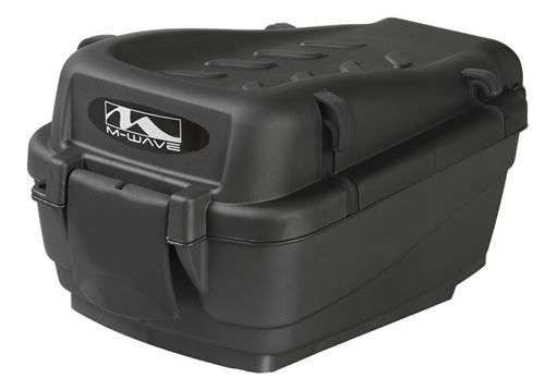 M-Wave AMSTERDAM EASY BOX de 7,5 litres de BLACK