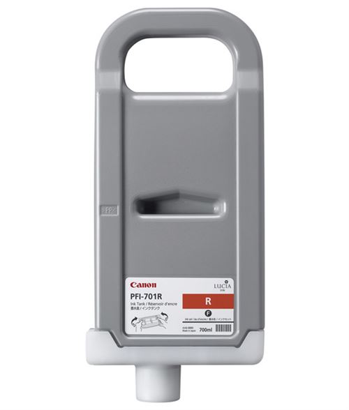 Canon LUCIA PFI-701 R - rouge - originale - réservoir d'encre