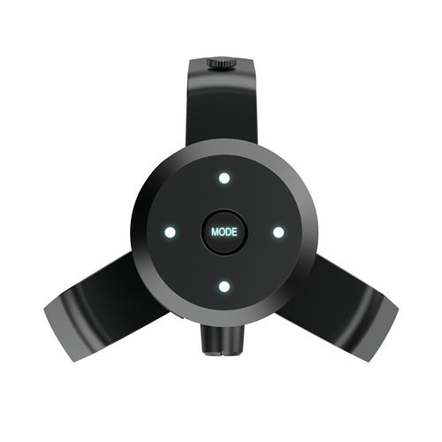Trust Gaming GXT 258 Fyru micro de streaming USB 4-en-1 avec 4 directivités (Cardioïde, Bidirectionnel, Stéréo et omnidirectionnel) pour PC