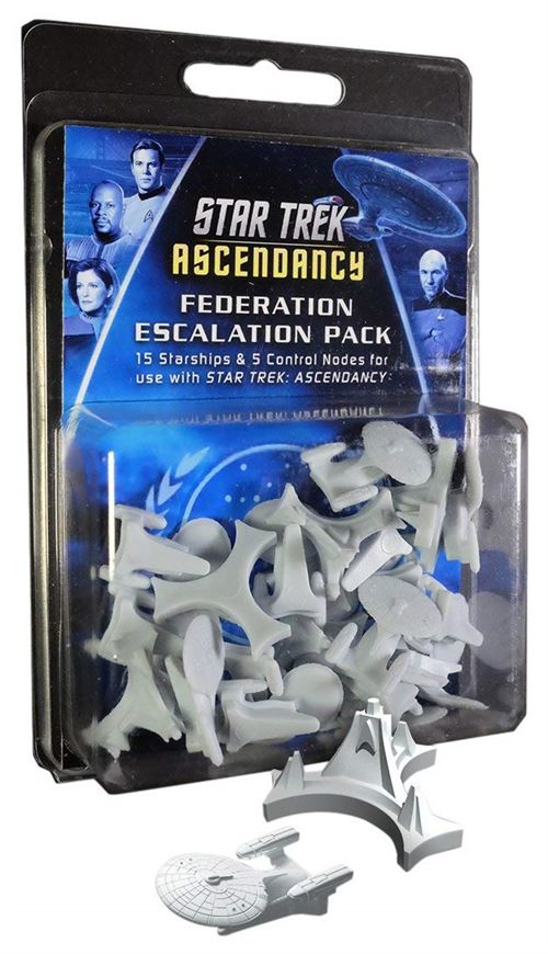 Gale Force Nine Gf9st011 Star Trek Ascendancy Fédération Bateau Lot Jeu de Société