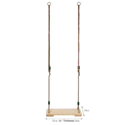 Chaise pivotante en bois 150Kg 123cm - 213cm M