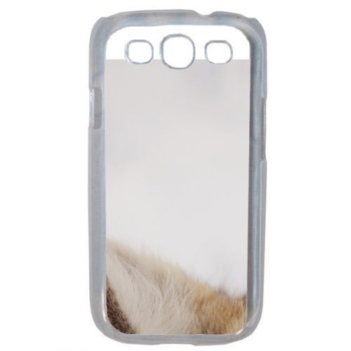 Coque tete de loup compatible samsung s3 mini transparent
