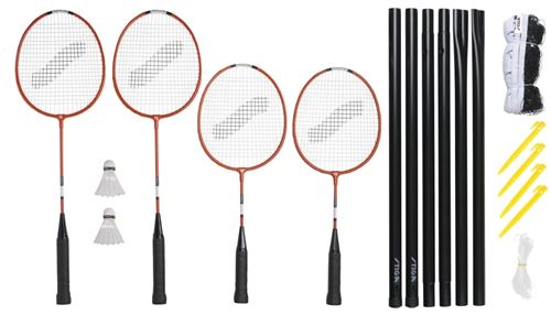 Stiga badmintonset famille 9 pcs