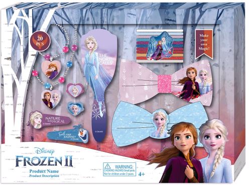 Kids Licensing accessoires pour cheveux et peigne Frozen 2 girls steel 20-piece