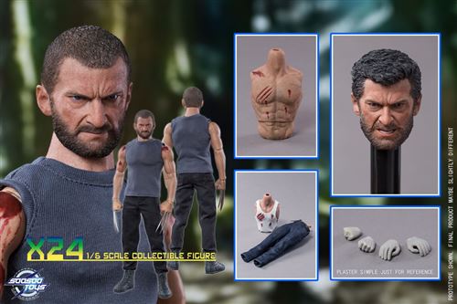 Figurine SOOSOOTOYS SST004 - Marvel Comics - X-Men - Logan Wolverine