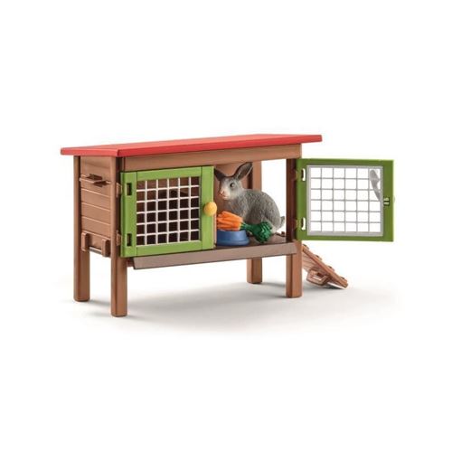 Schleich Figurine Ferme : Clapier