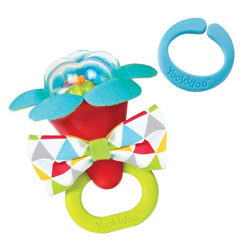 Yookidoo hochet My First Rattle 10 cm rouge