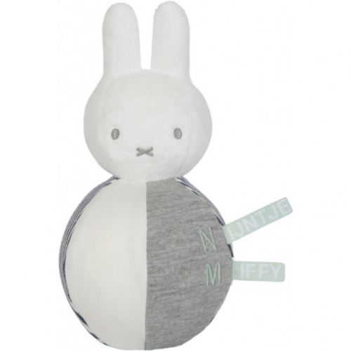 nijntje gobelet - ABCsérie peluche junior 16 cm blanc/gris