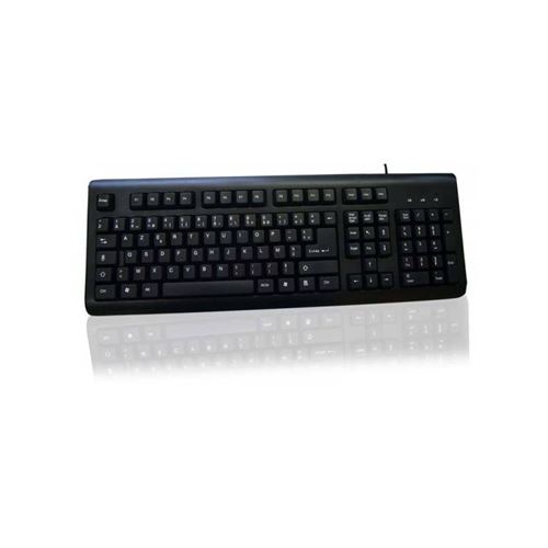 Clavier multimédia AZERTY Heden CLAUSBCA30 - Noir