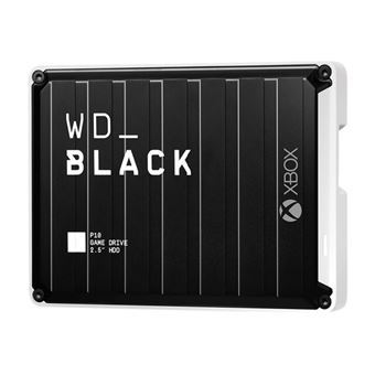 Disque dur externe Gaming WD_BLACK P10 Game Drive 5 To Noir pour Xbox