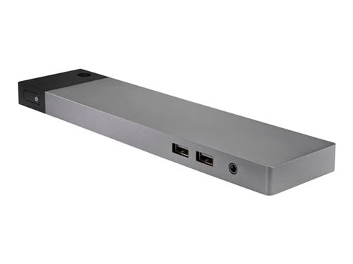Station d'accueil Hp Elite 90w Thunderbolt 3 Dock Thunderbolt 3 Noir, Argent