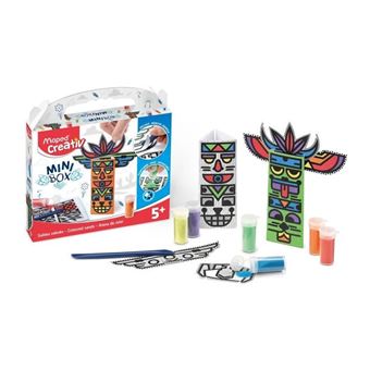 Maped Creativ MINI BOX Kit sables colorés, 8 pièces
