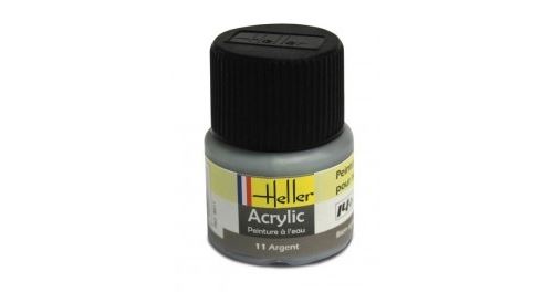 Heller Argent Peinture Acrylique Maquette - Image 3