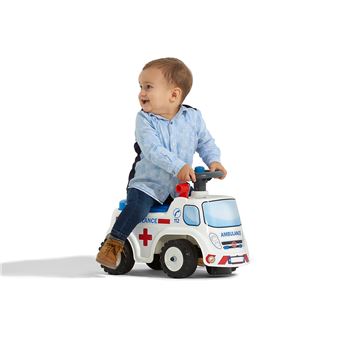 Porteur enfant Ambulance 1 a 3 ans Falk Porteur bebe Achat prix fnac