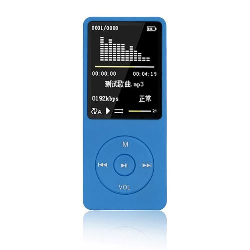 70 heures de lecture MP3 MP4 Lossless son lecteur de musique FM Recorder Carte TF