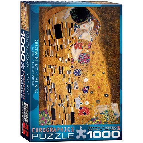 EuroGraphics Gustav Klimt The Kiss 1000 Piece Jigsaw Puzzle by