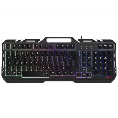 clavier gamer full métal rgb orios speedlink - speedlink