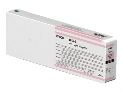 Epson T8046 - 700 ml - levendig licht magenta - origineel - inktcartridge - voor SureColor SC-P6000, SC-P7000, SC-P7000V, SC-P8000, SC-P9000, SC-P9000V