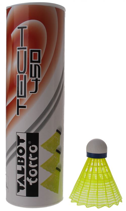 Talbot Torro Jaune Shuttlecocks Tech 450 / Bleu 6 Pièces