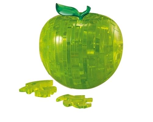 Puzzle 44 Pièces : Puzzle 3D en Plexiglas - Pomme Verte, HCM Kinzel