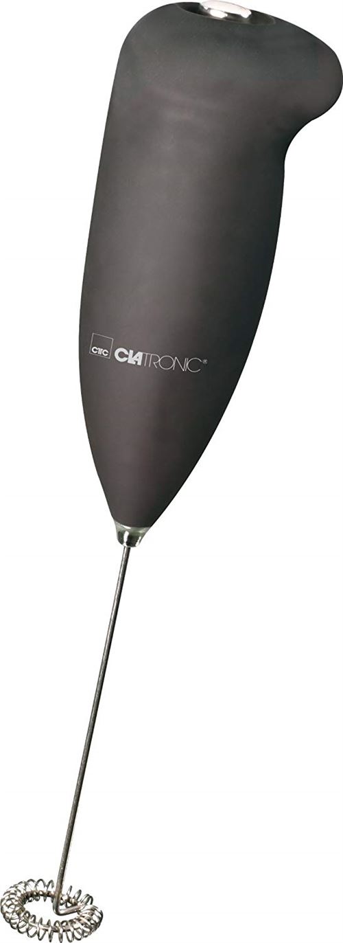 Clatronic Ms 3089 Emulsionneur de Lait Texture Agréable Batteur en Inox Piles 2 X Aa
