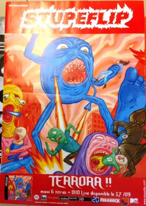 Stupeflip - 70x100 cm - AFFICHE / POSTER État correct - N/A reconditionné disponible sur Fnac