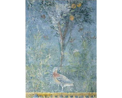 Puzzle 1000 Pièces : Art - Roman Fresco : L'oiseau dans le jardin, Ricordi
