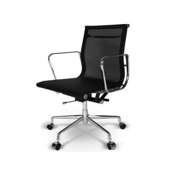 Chaise Eames Alu Ea117 Noir Achat Prix Fnac