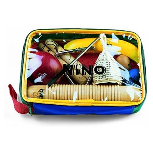 Assortiment percu 8 pièces en panier NINO - NINOSET4