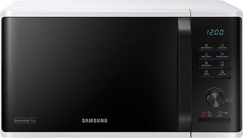 Samsung mg23 K3 515aw/EG Micro-onde/48,9 cm/Quick Defrost/27 programmes automatiques