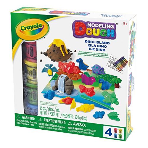 Pâte à modeler Crayola Dino Island - 23 pièces