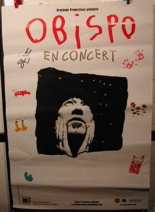 Pascal OBISPO - 80x120 cm - AFFICHE / POSTER