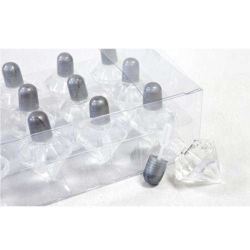 12 bouteilles bulles de savon diamant - BS011