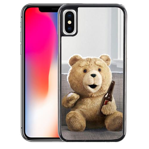 Coque pour iPhone XS ted bière