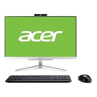 Acer Aspire C22 865 Ordinateur De Bureau Tout En Un 21 5 Fhd Intel Core I3 8130 4 Go Ram 1 To Hdd Windows 10 Home Argent Pc Tout En Un Achat Prix Fnac