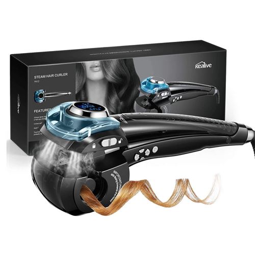 Fer à friser à vapeur automatique, anti-permanente rapide, adapté à tous les types de cheveux