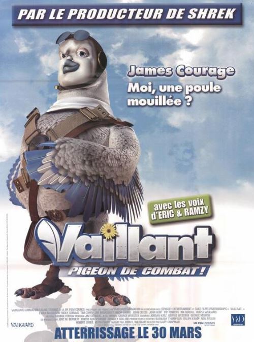 Vaillant - Pigeons De Combat AFFICHE CINEMA ORIGINALE