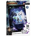 Puzzle 150 pièces Nathan Les héros réunis Dragons 3