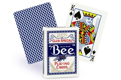 Cartes Bee poker regular (rouge)