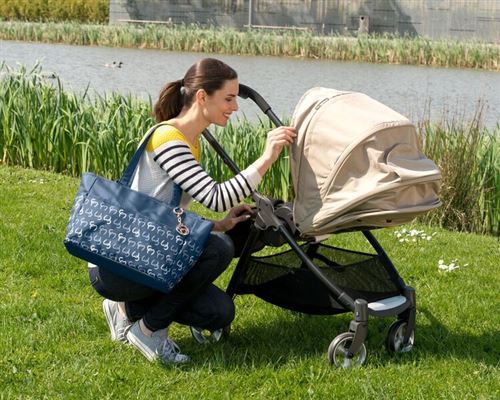 Sac à langer ClevaMama Nicole Tote Asphalt