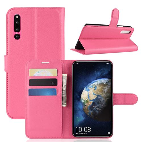 Etui en PU couleur rose pour votre Huawei Honor Magic 2