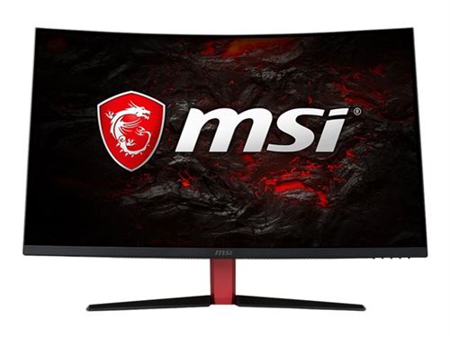 MSI Optix AG32CQ - LED-monitor - gebogen - 31.5 - 2560 x 1440 WQHD - VA - 250 cd/m² - 3000:1 - 1 ms - HDMI, DVI, DisplayPort