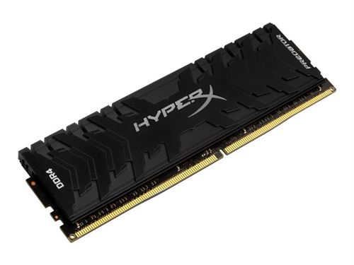 HyperX Predator 32GB 3333MHz DDR4 Kit 32Go DDR4 3333MHz module de mémoire - Modules de mémoire (32 Go, 4 x 8 Go, DDR4, 3333 MHz, 288-pin DIMM, Noir)